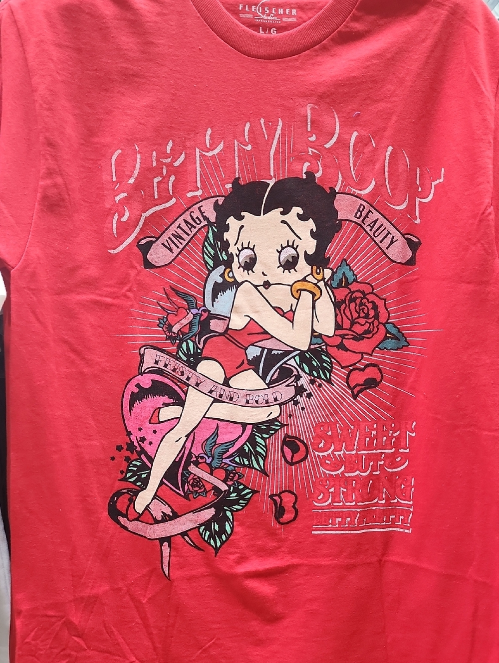 Betty Boop Kids' Coral Graphic Tee